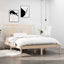 sengeramme 135x190 cm massivt træ