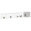 hønsehus 600x91x100 cm galvaniseret stål grå