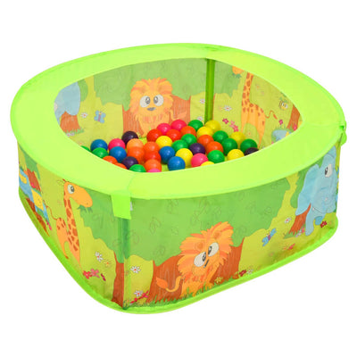 boldgrav med 300 bolde 75x75x32 cm