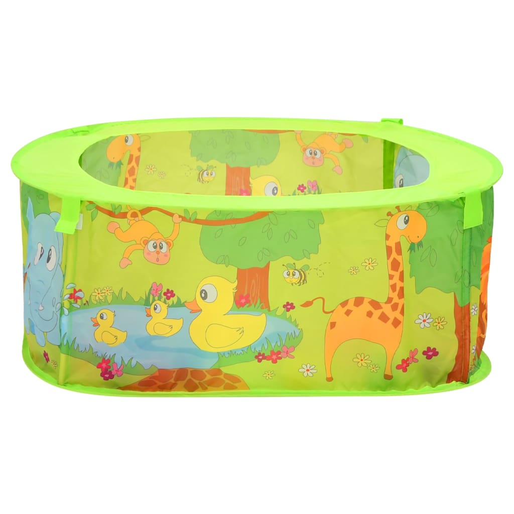 boldgrav med 300 bolde 75x75x32 cm