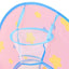legetelt til børn med 250 bolde 301x120x128 cm pink