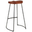 Gavin-barstole 2 stk. 50x40x78 cm massivt mangotræ