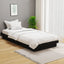 sengeramme 100x200 cm massivt træ sort