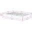 sengeramme 150x200 cm massivt træ
