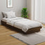 sengeramme 75x190 cm Small Single massivt træ gyldenbrun