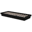 sengeramme 75x190 cm Small Single massivt træ sort