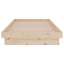 sengeramme 90x190 cm massivt træ