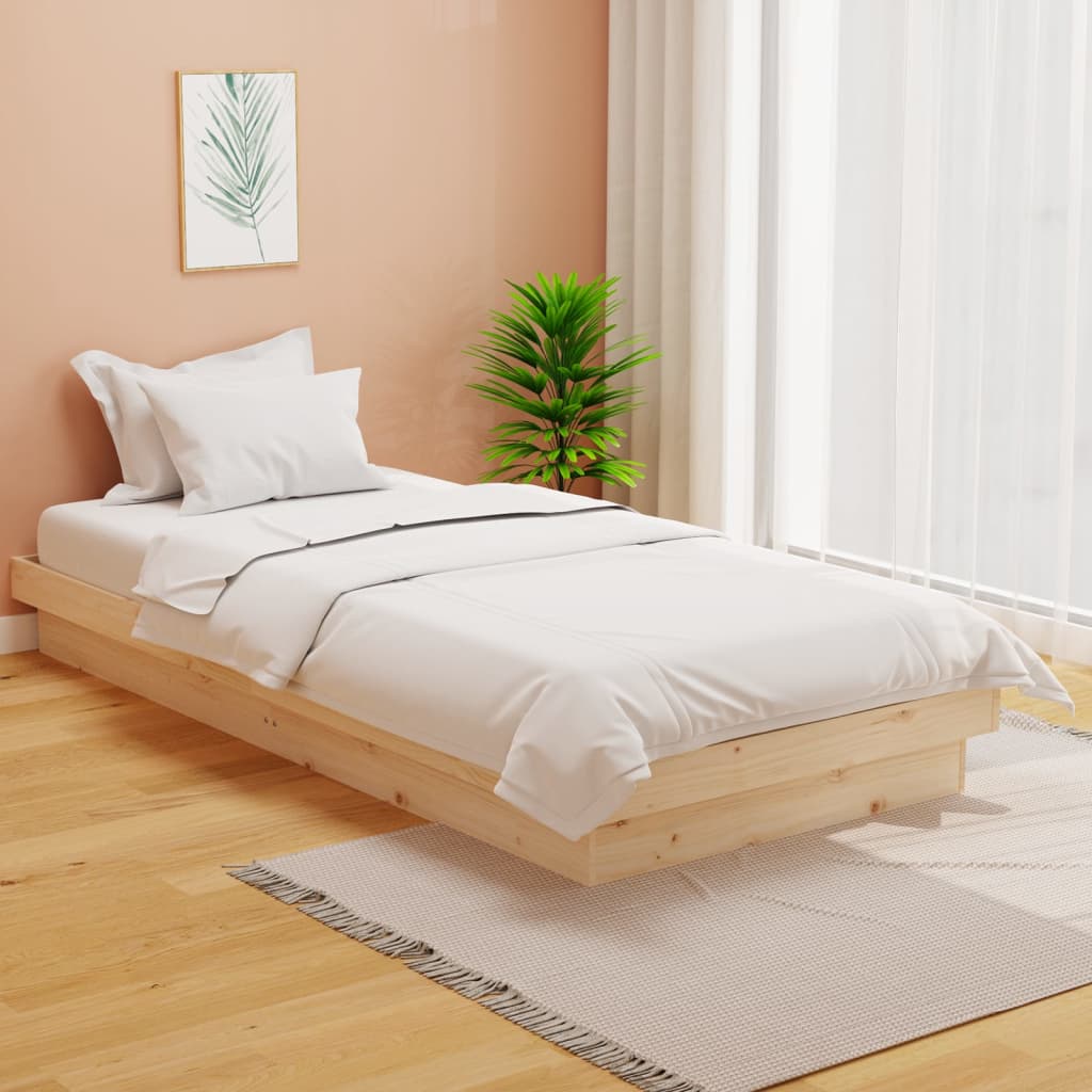 sengeramme 90x190 cm massivt træ