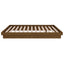 sengeramme 120x190 cm Small Double massivt træ gyldenbrun