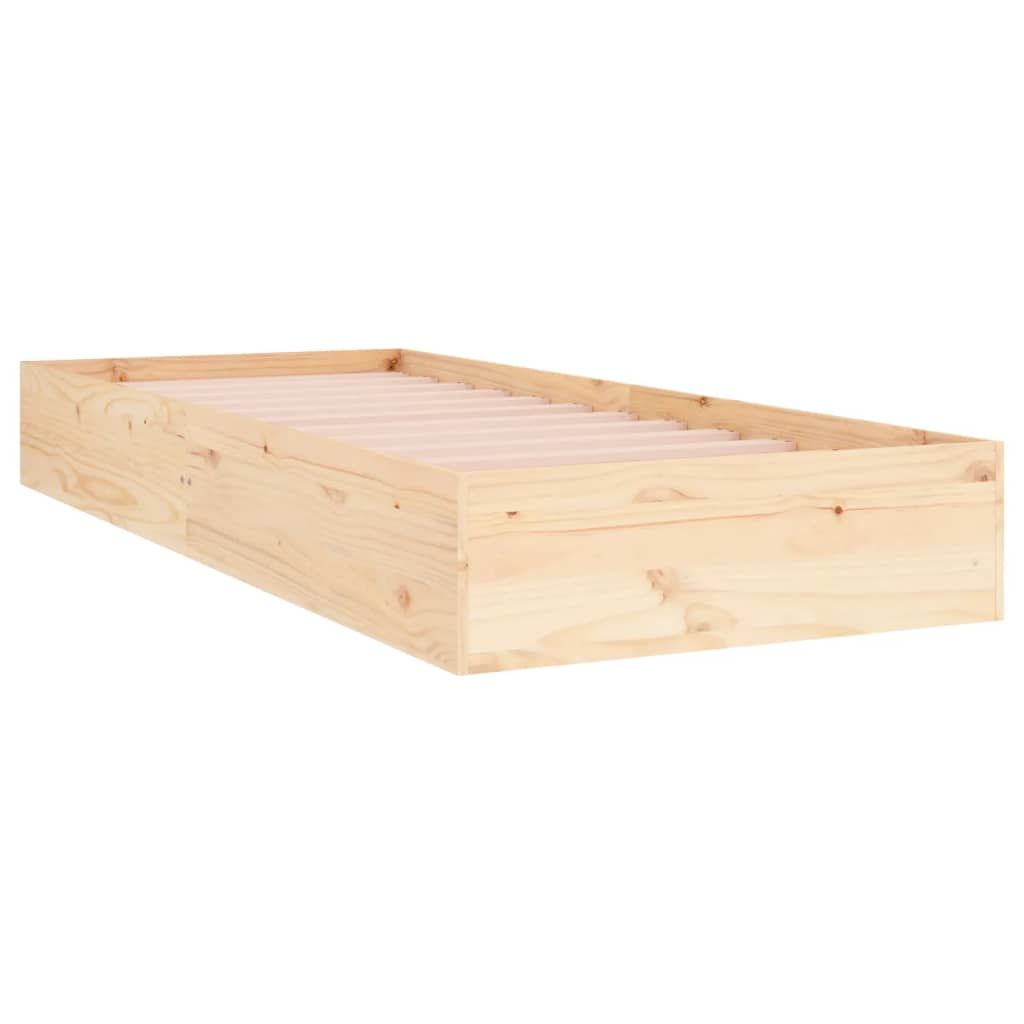 sengeramme 90x190 cm massivt træ
