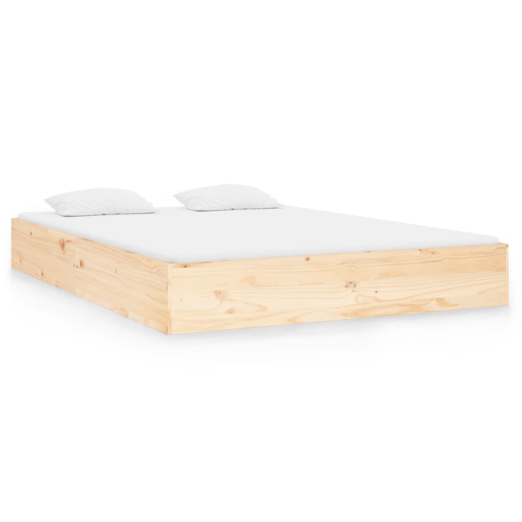 sengeramme 140x190 cm massivt træ