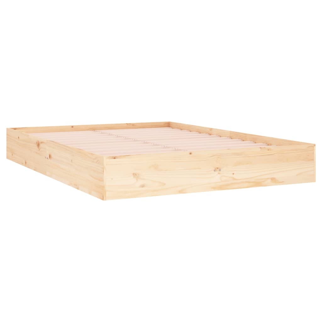 sengeramme 140x190 cm massivt træ