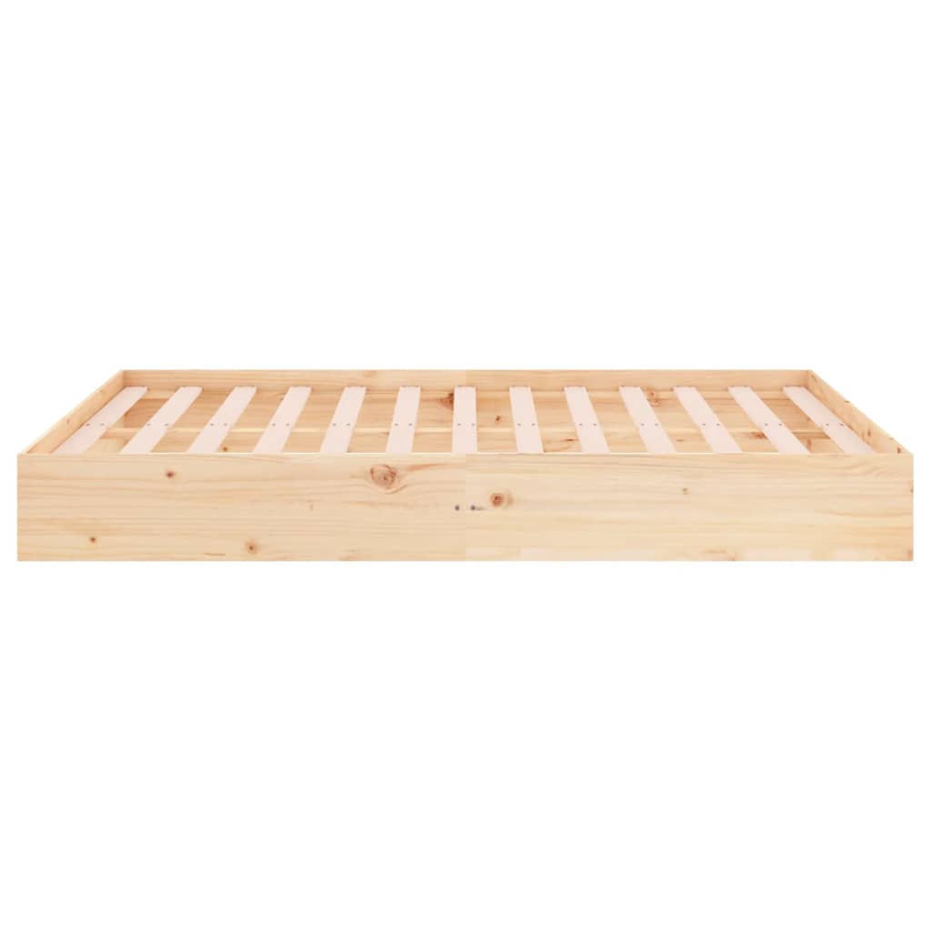 sengeramme 140x190 cm massivt træ