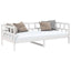 daybed 90x200 cm massivt fyrretræ hvid