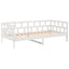daybed 90x190 cm massivt fyrretræ hvid
