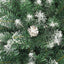 kunstigt juletræ med juletræsfod 120 cm PVC