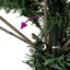 kunstigt juletræ med juletræsfod 180 cm PVC