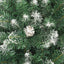 kunstigt juletræ med juletræsfod 210 cm PVC