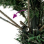 kunstigt juletræ med juletræsfod 240 cm PVC