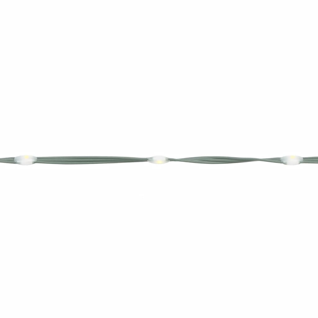 juletræ til flagstang 732 LED'er 500 cm farverigt lys
