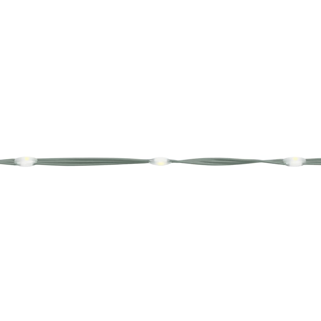 juletræ til flagstang 1134 LED'er 800 cm varmt hvidt lys