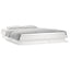 sengeramme med LED-lys 120x190 cm Small Double massivt træ hvid
