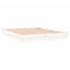 sengeramme med LED-lys 120x190 cm Small Double massivt træ hvid