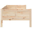 daybed 80x200 cm massivt fyrretræ
