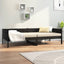 daybed massivt fyrretræ sort 90x190 cm