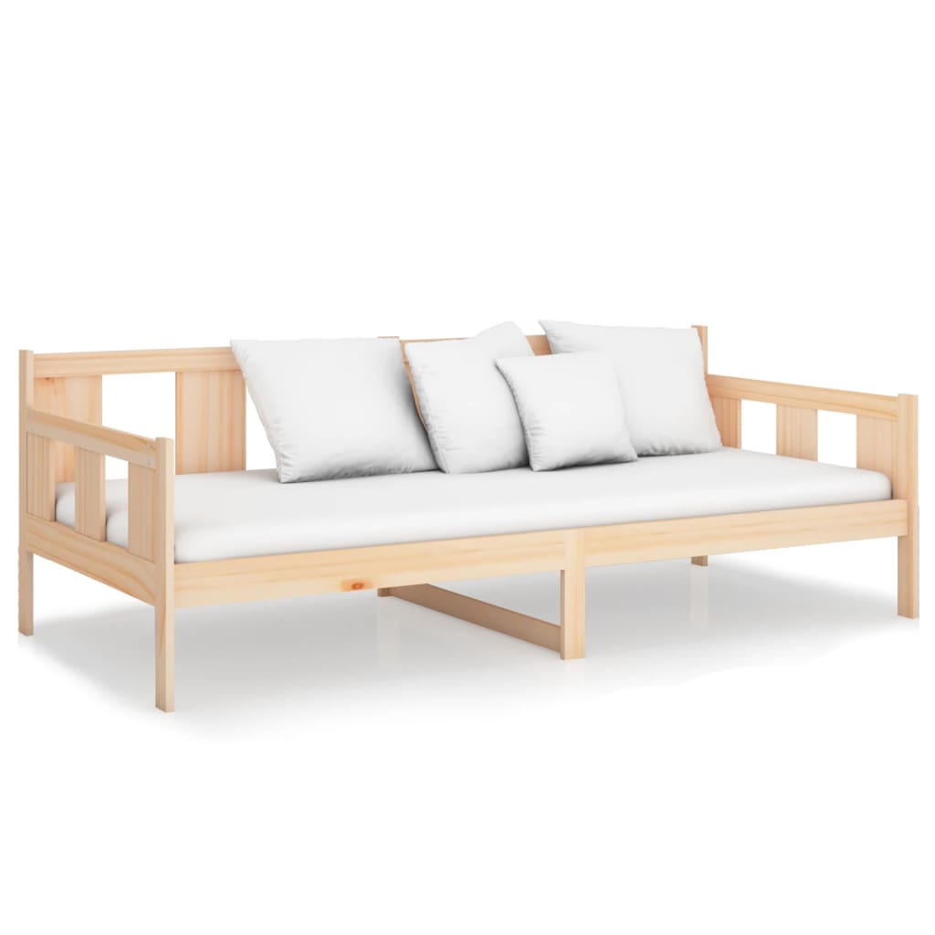 daybed 80x200 cm massivt fyrretræ