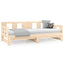 daybed med udtræk 2x(90x190) cm massivt fyrretræ