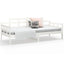 daybed 80x200 cm massivt fyrretræ hvid