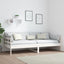 daybed 90x200 cm massivt fyrretræ hvid