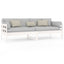 daybed 80x200 cm massivt fyrretræ hvid