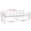 daybed 80x200 cm massivt fyrretræ hvid