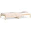 daybed uden madras 90x200 cm massivt fyrretræ
