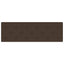 Væghovedgærde 12 pcs Brun 90 x 30 cm Faux læder