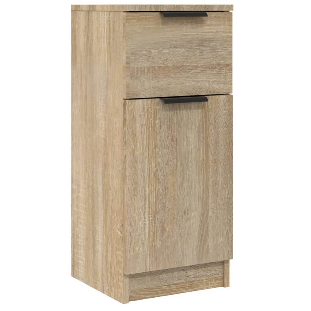 skænk 30x30x70 cm konstrueret træ sonoma-eg