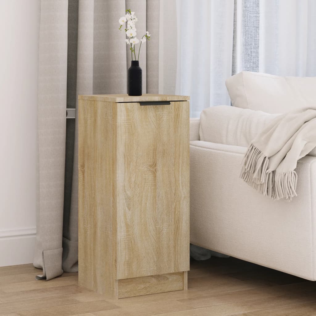skænk 30x30x70 cm konstrueret træ sonoma-eg