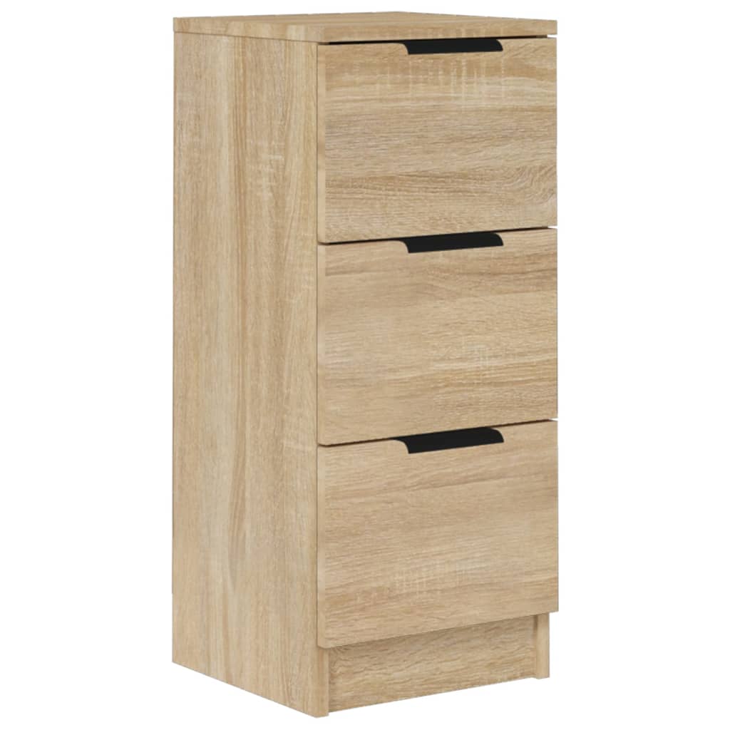 skænk 30x30x70 cm konstrueret træ sonoma-eg