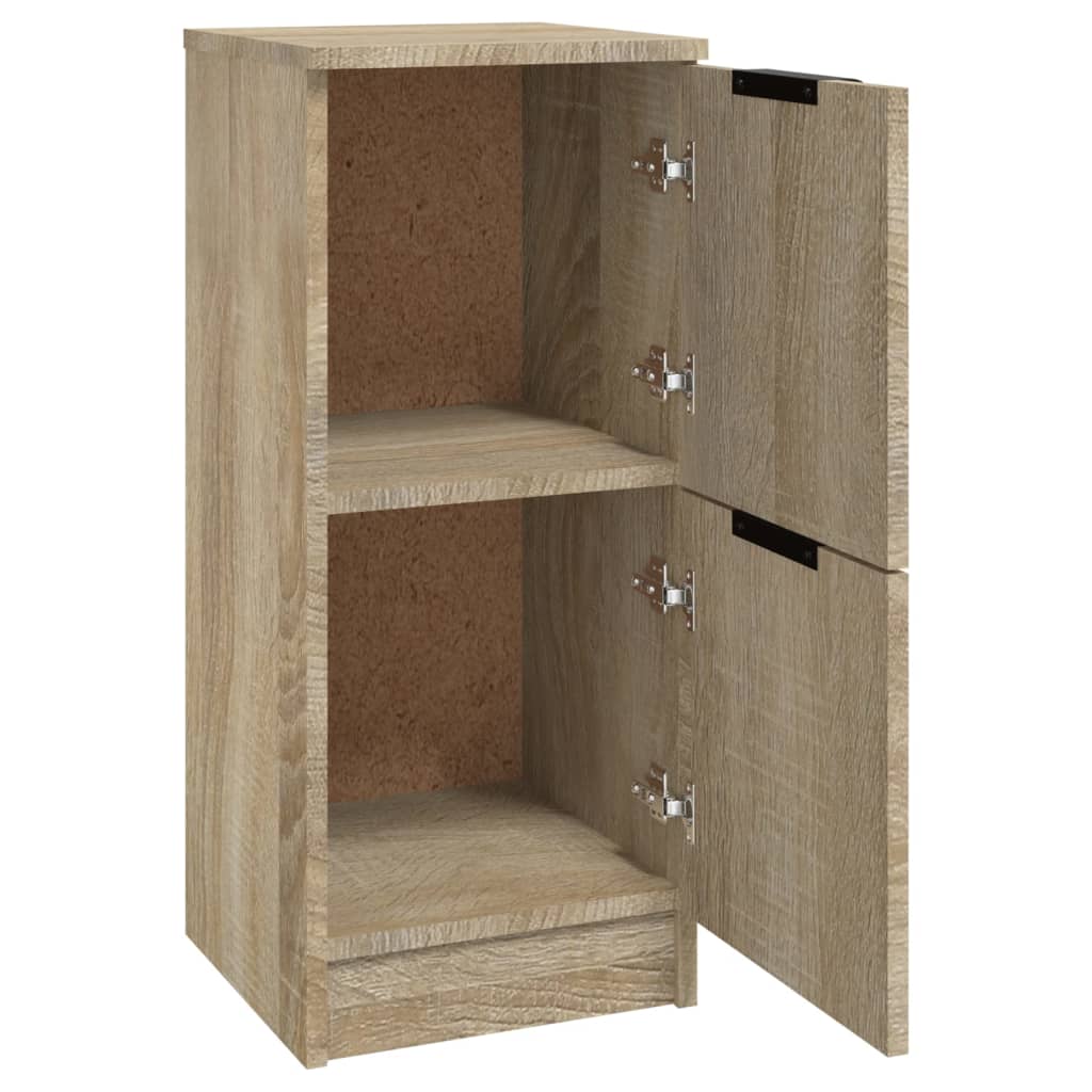 skænk 30x30x70 cm konstrueret træ sonoma-eg