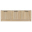 tv-bord 102x35x36,5 cm konstrueret træ sonoma-eg