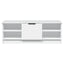 tv-bord 102x35,5x36,5 cm konstrueret træ hvid