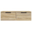 vægskab 68x30x20 cm konstrueret træ sonoma-eg
