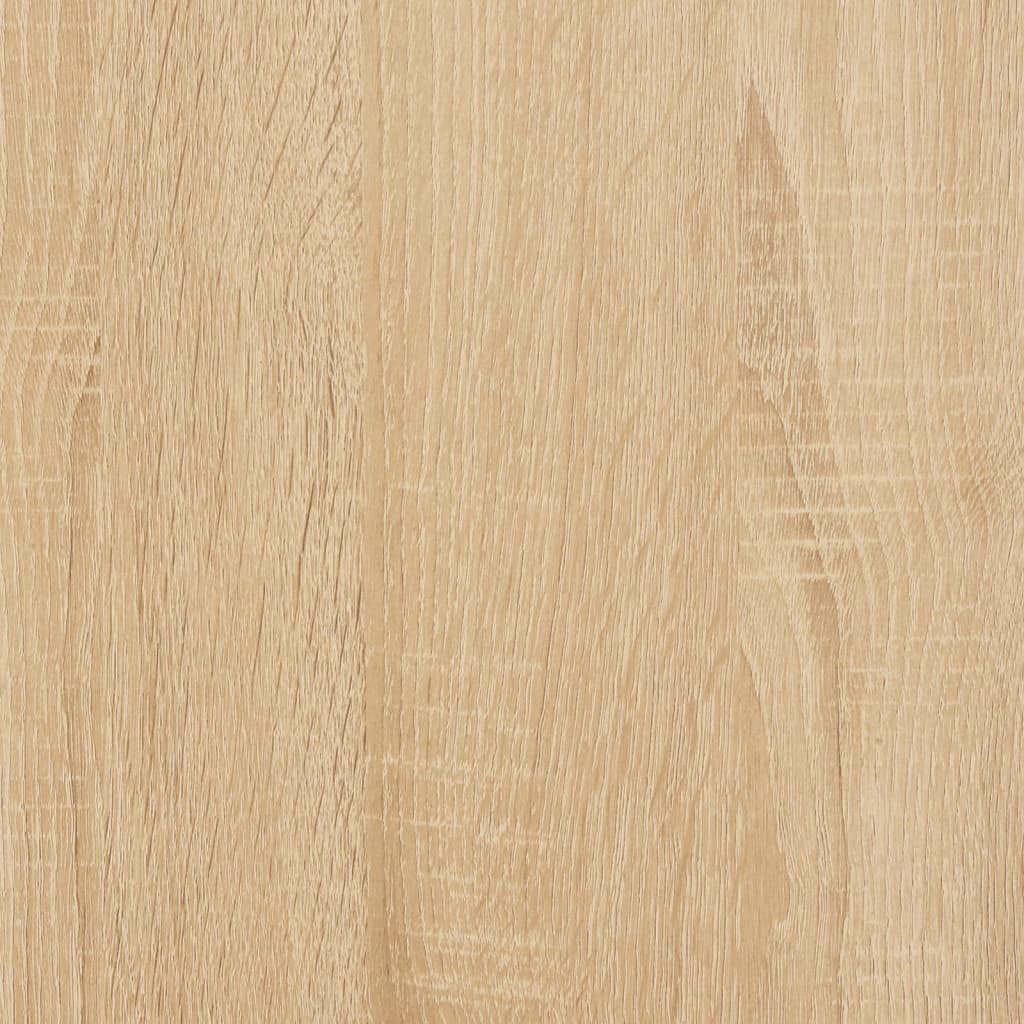 vægskab 102x30x20 cm konstrueret træ sonoma-eg