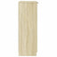 skoskab 59x35x100,5 cm konstrueret træ sonoma-eg