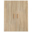 vægskab 69,5x34x90 cm sonoma-eg