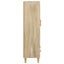 skab 70x31x115 cm konstrueret træ sonoma-eg