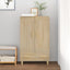skab 70x31x115 cm konstrueret træ sonoma-eg