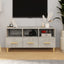 tv-bord 102x36x50 cm konstrueret træ betongrå
